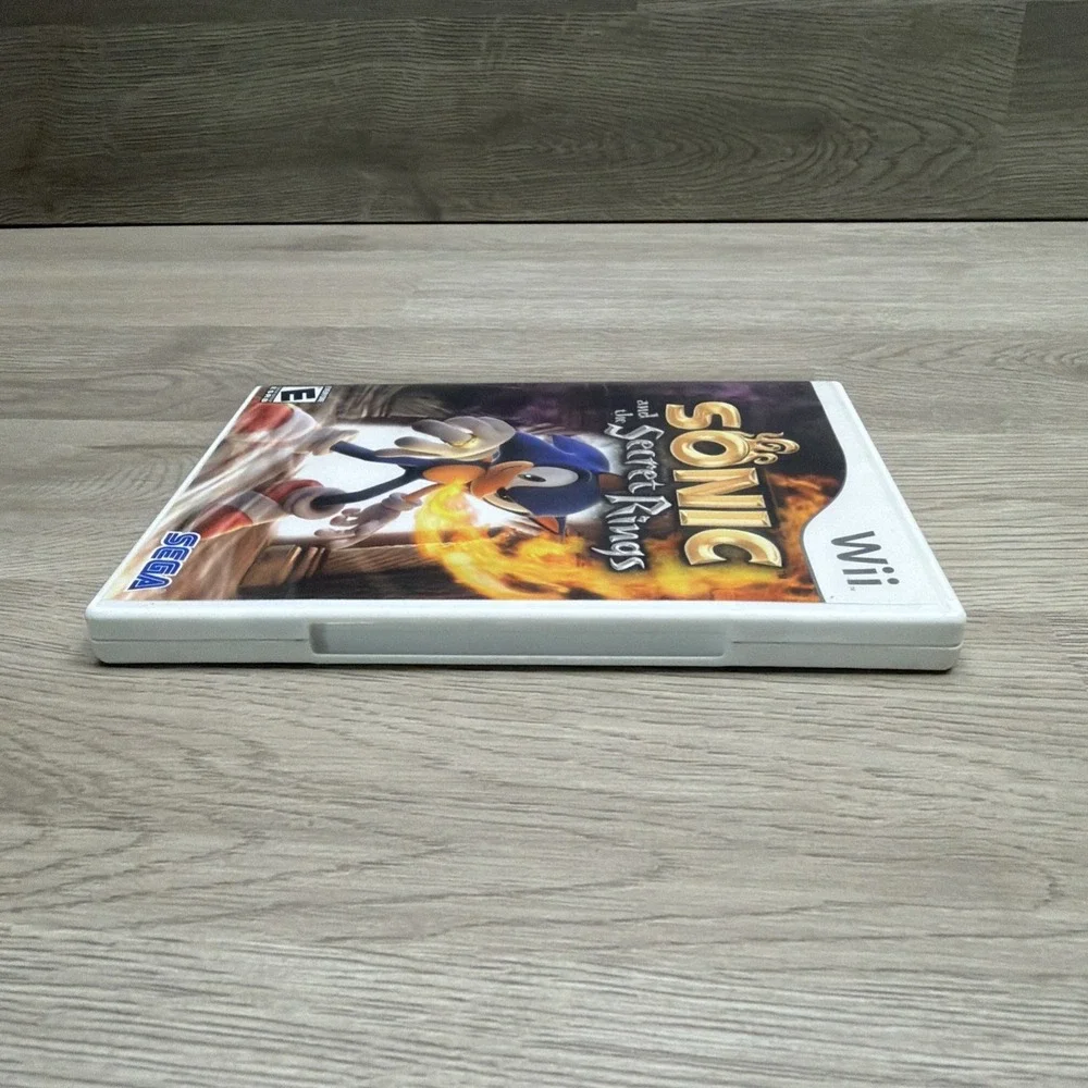 Sonic and the Secret Rings Nintendo Wii Complete W/ Manual Tested Disc Excellent